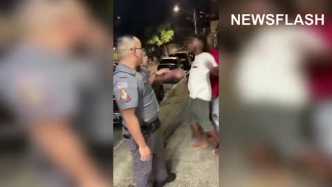 This isn't the USA Negro they know how to deal with your scummy black asses