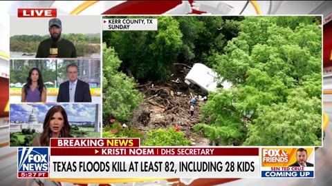 Kristi Noem mourns 'devastating' loss of life in Texas flooding