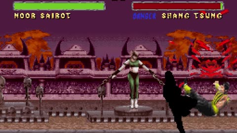 Mortal Kombat 2 - Noob Saibot - SNES