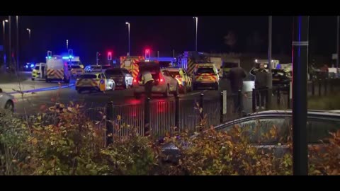 Stabbing attack on a UK train injures multiple people