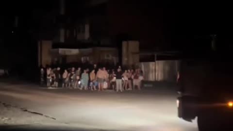 Civilians in Occupied Donetsk Cheer As The Water Truck Arrives for the First Time in a Week
