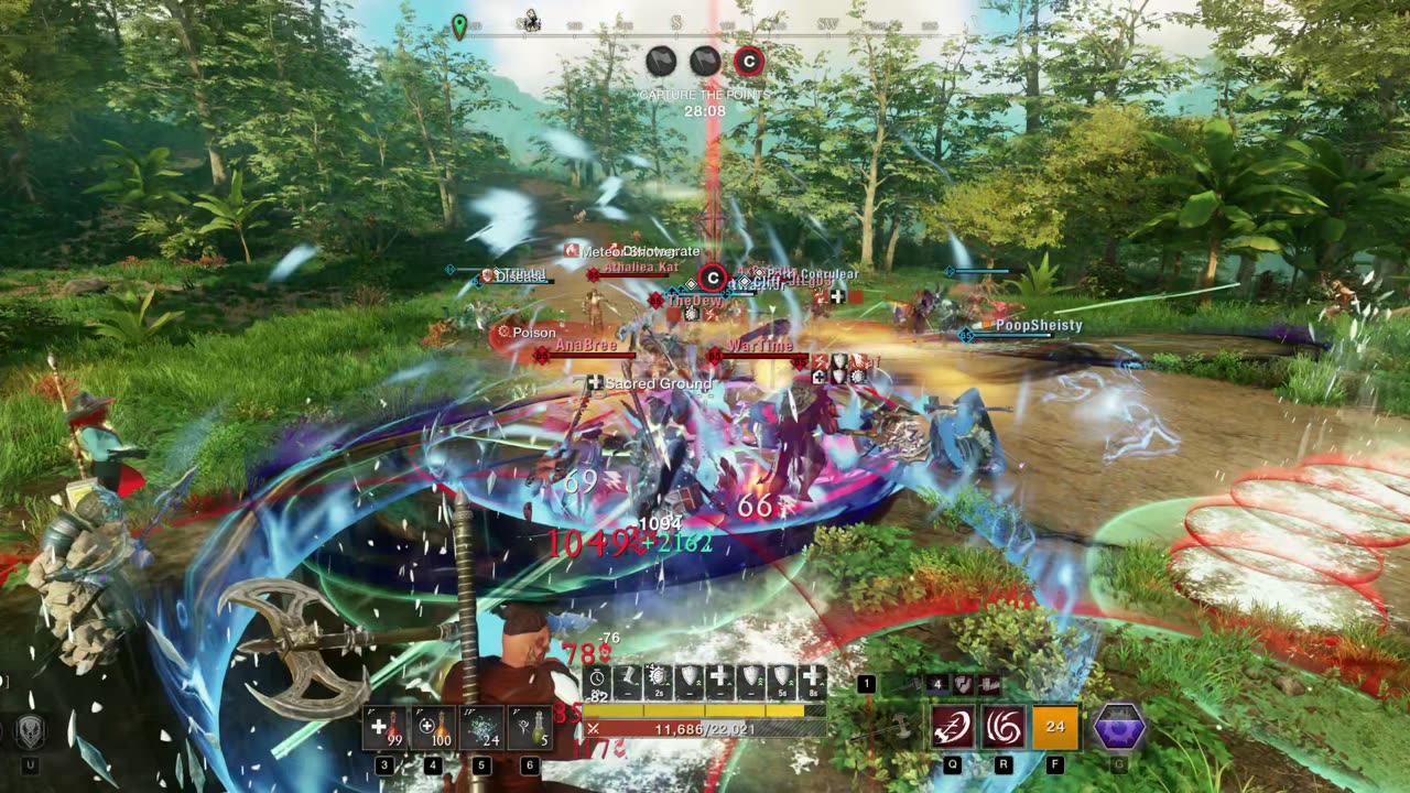 New World Last Legion vs Embers from Ash CK attack