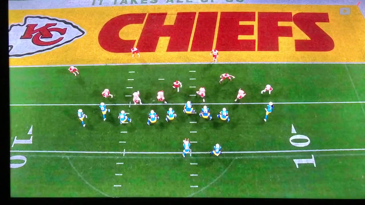 Justin Herbert TD Pass.