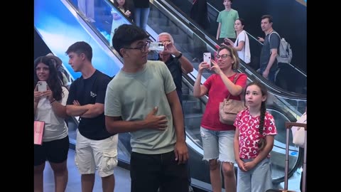 Perfect by Ed Sheeran - Amazing FLASHMOB in Rome Airport _ 🤯😍