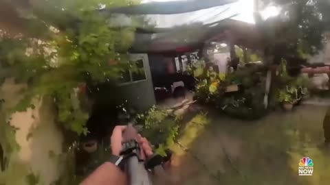 Bodycam footage shows moment Hamas attacked Israel