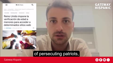 Periodista Unai Cano denuncia ley de censura a favor del Globalismo impulsada por Bruselas y Sánchez