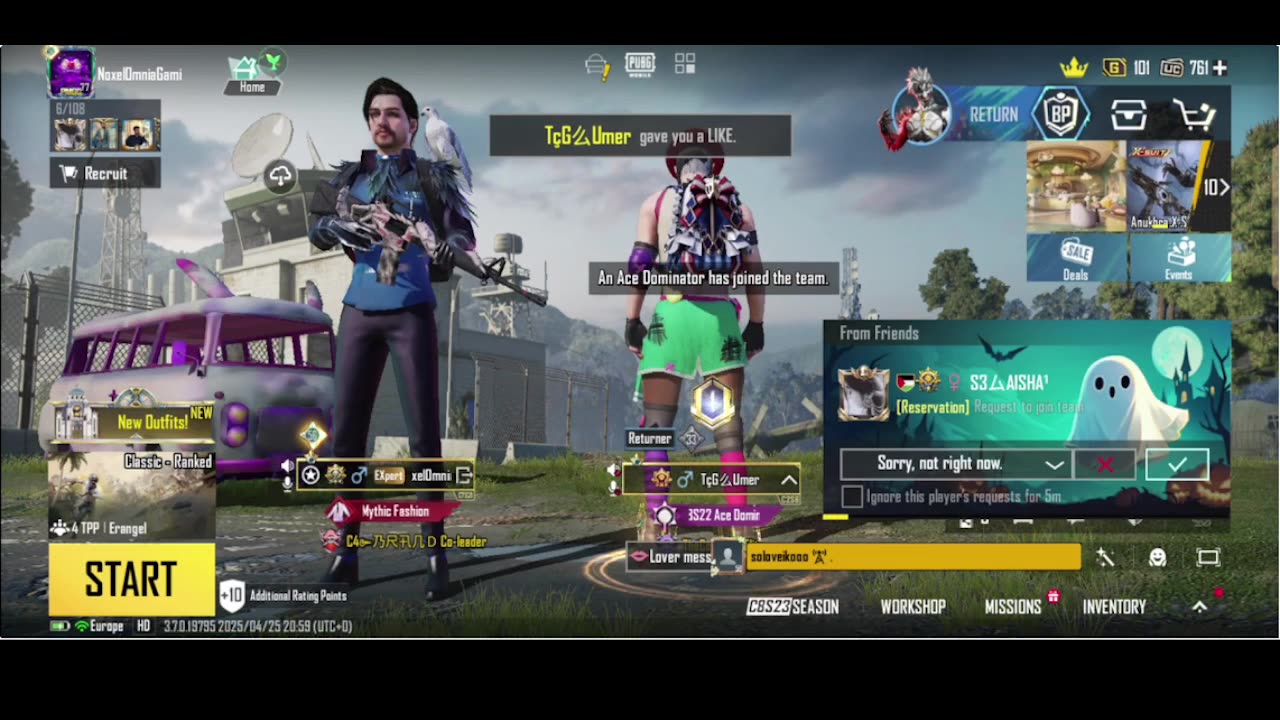 PUBG New Update 3.7 Gameplay | Live PUBG Streaming Now | Noxel Omnia Gaming