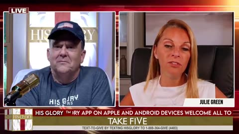 Pastor Dave join Julie Green on Take Five - PROPHECY! - 6/25/25