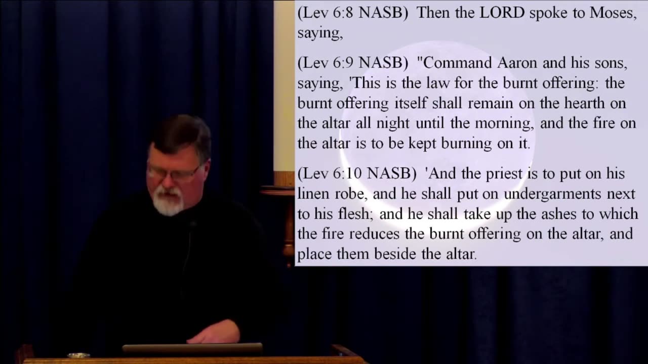 Leviticus Chapter 6 – Do you know the care the priests must take in handling the offerings? 2022