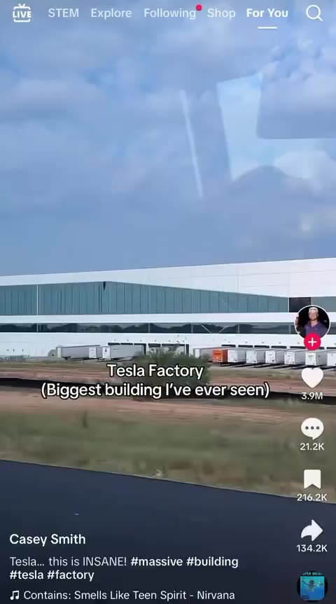 “Tesla Factory (Biggest building I've ever seen)” Stop believing the media. The