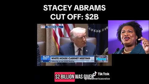 Stacey Abrams and NGOs ..