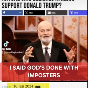 I said God's purging. KNOW GOD