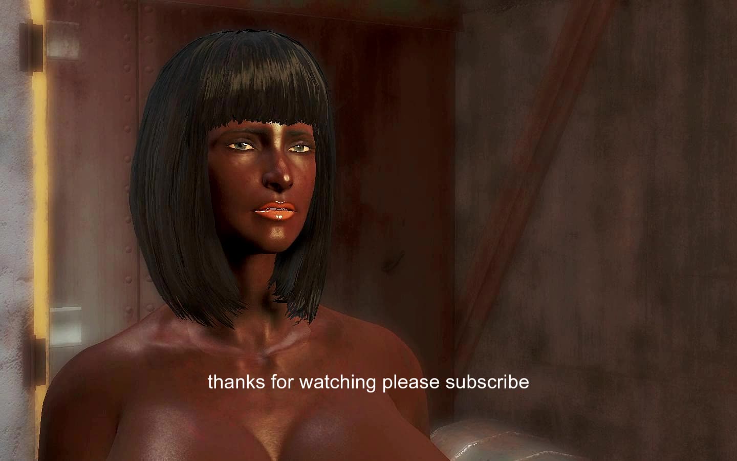 Fallout 4 naked play through Saugus ironworks atomic beauty mod busty boobs