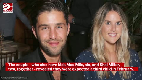 Josh Peck has become a father for the third time