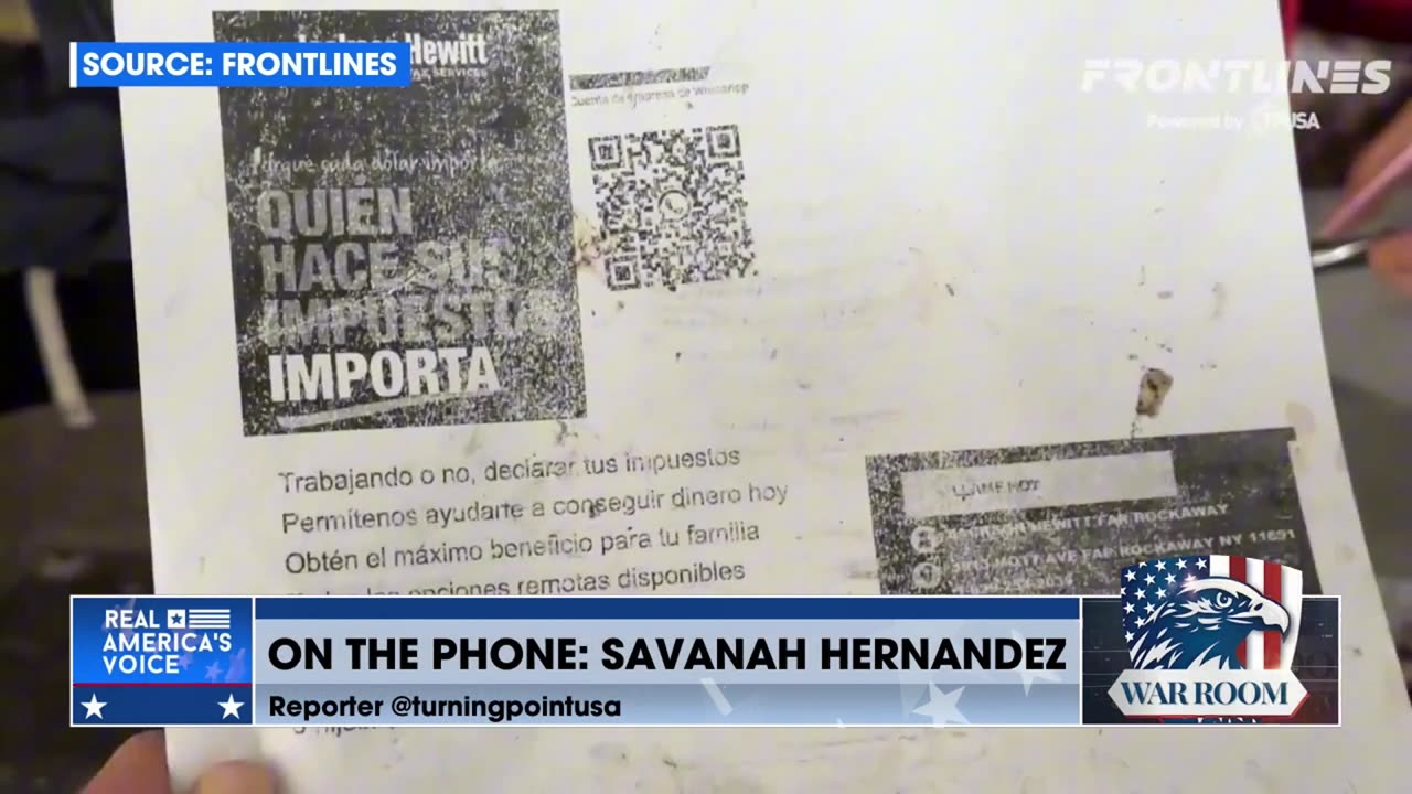 ILLEGAL MIGRANTS GETTING TAX REFUNDS BY JACKSON HEWITT