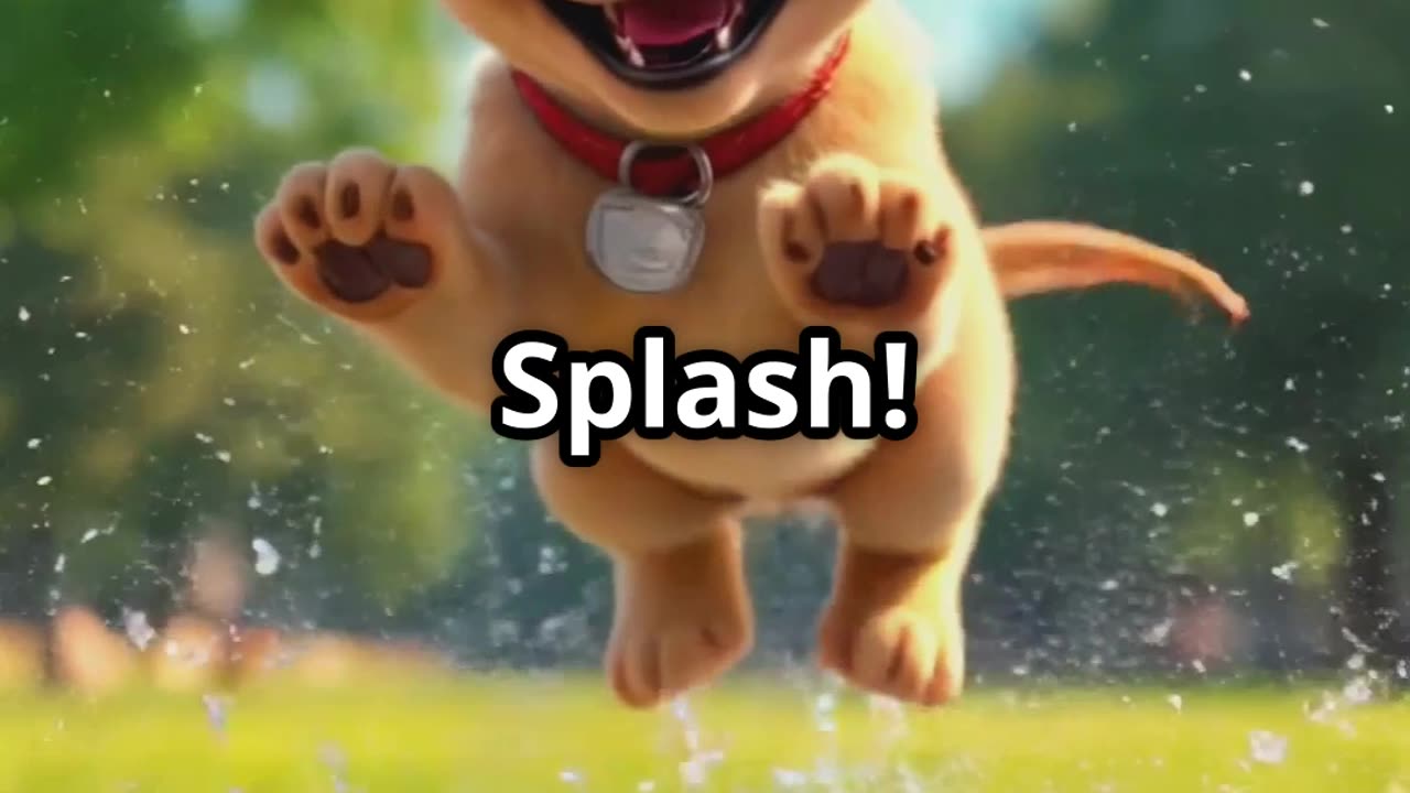 PUPPEY'S PUDDLE PLAYTIME