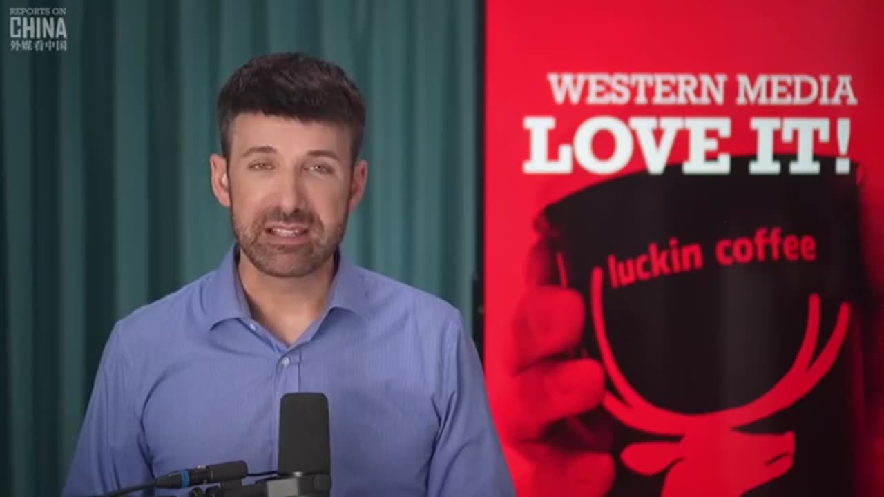Why did Western media celebrate China's Luckin Coffee NYC opening?!