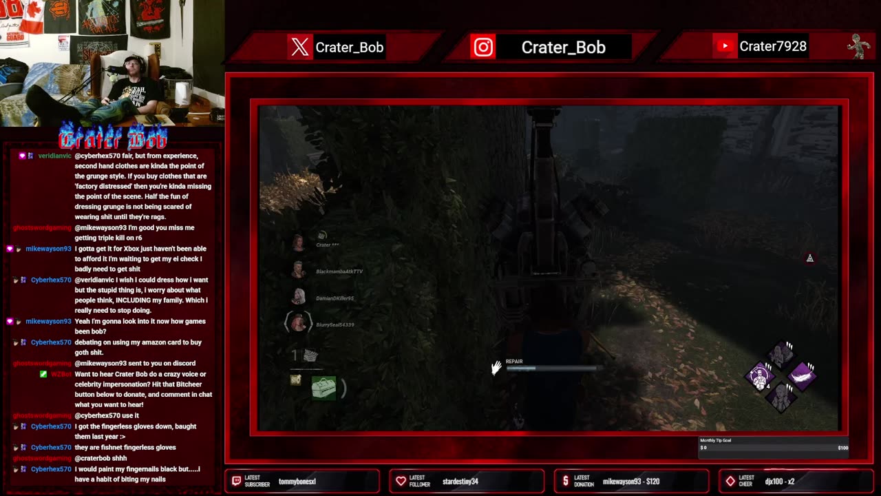 NO LEFT BUMPER MORE CHAOS SHUFFLE TODAY!!! Dead By Daylight #IntoTheFog #ShirtMySurvivor