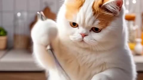 Coocking cat🐱