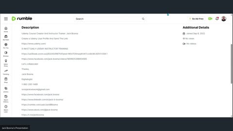 Udemy Course Creator And Instructor Trainer: Jack Bosma