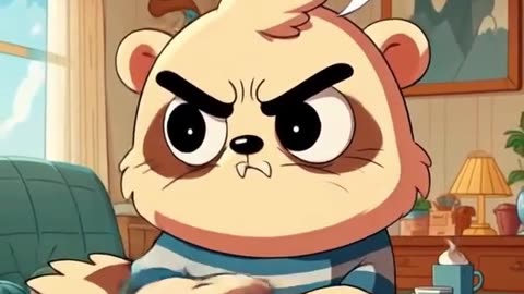Finn angrily says, 'Don't talk to me #foryou #cuteanimal #shorts #finn #cartoon #finncartoon