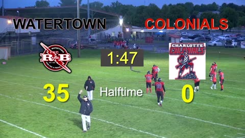 Watertown Red and Black Football 2025
