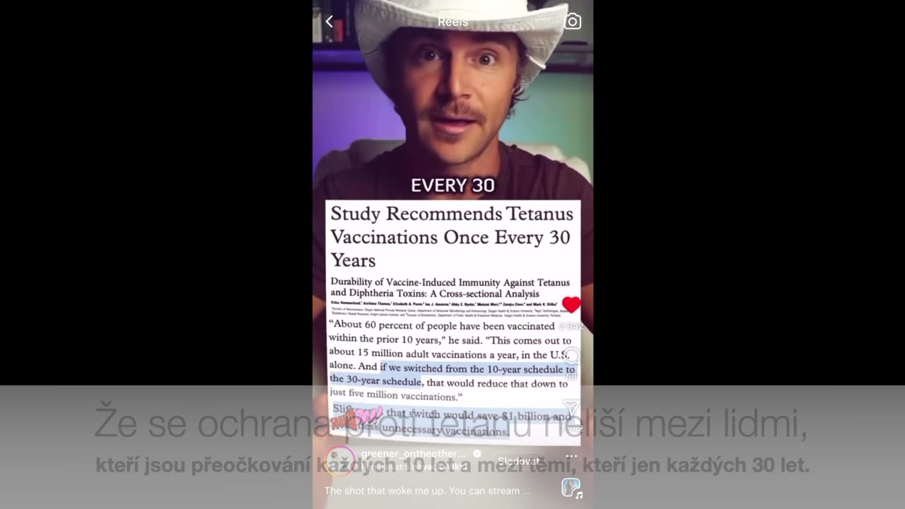 Tetanus a očkování