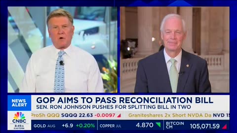 Senator Ron Johnson on Squawk Box 6.4.25
