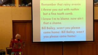 Hymn Sing with Sherry at Ecumen in North Branch Minnesota
