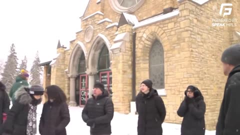 Activists disrupt church where Minnesota ICE official is a pastor