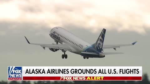 Alaska Airlines grounds all flights across the country