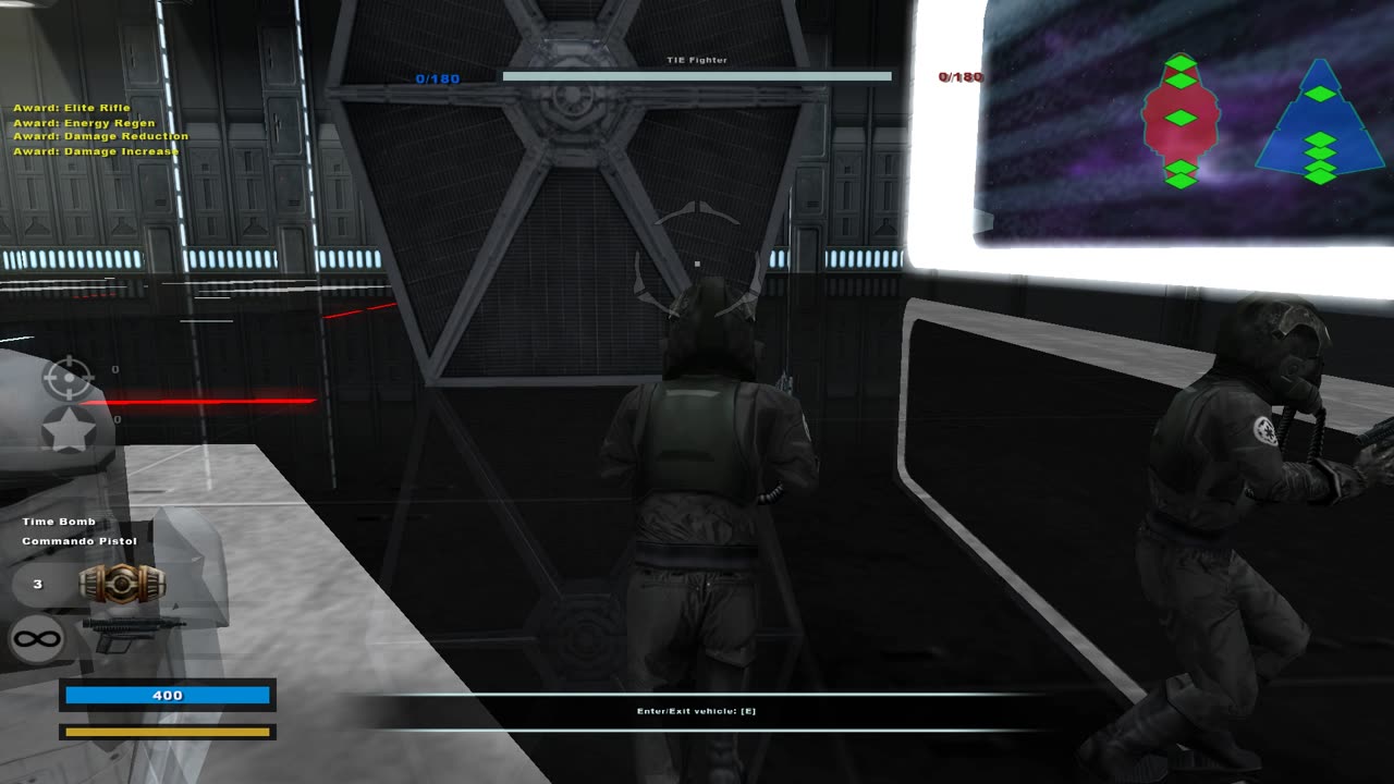 SWBF2 2005 - Space Assault - Space Hoth Empire Gameplay