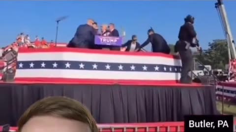 Was Trumps assasination attempt staged?!