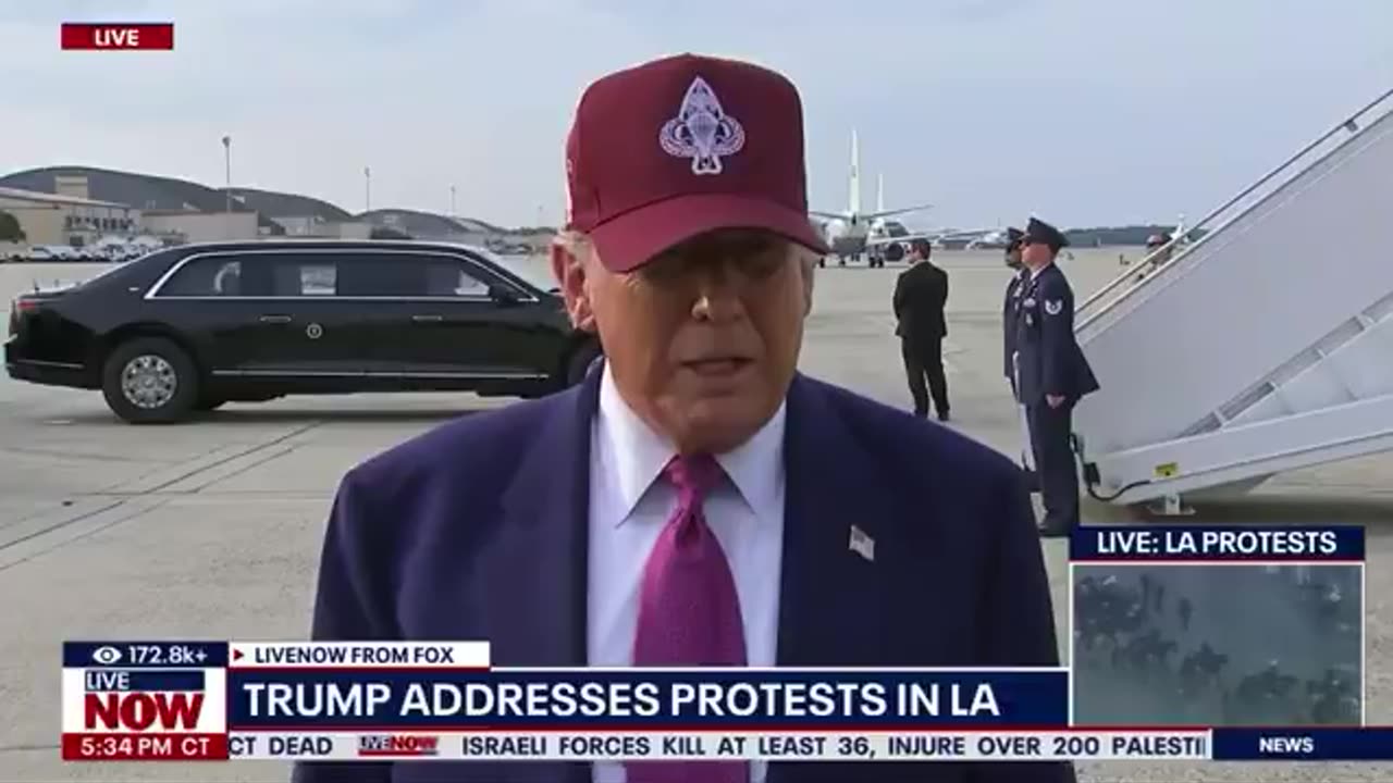 President Trump’s FULL PRESS CONFERENCE at Joint Base Andrews.