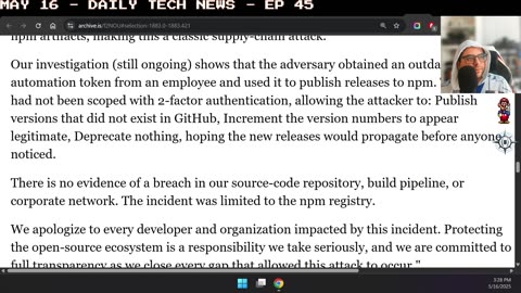 Daily Tech News - Ep 45 - AI Health Pypi RAT FDA Ransomware