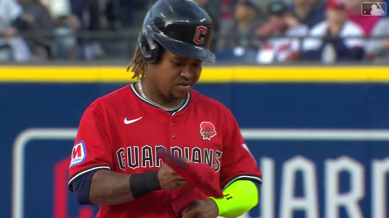 José Ramírez vive la mejor racha de su carrera en MLB