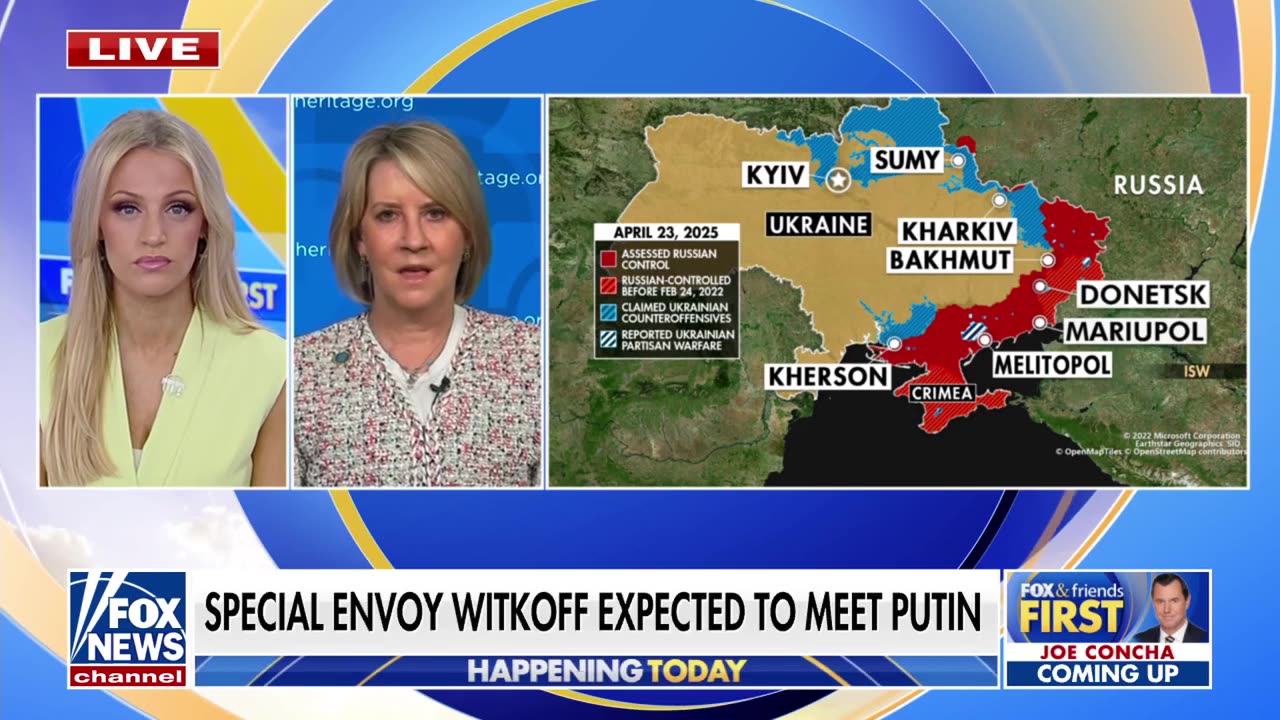 Special envoy set to meet with Putin