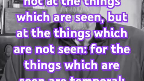 The Unseen Realm is more real than the physical.