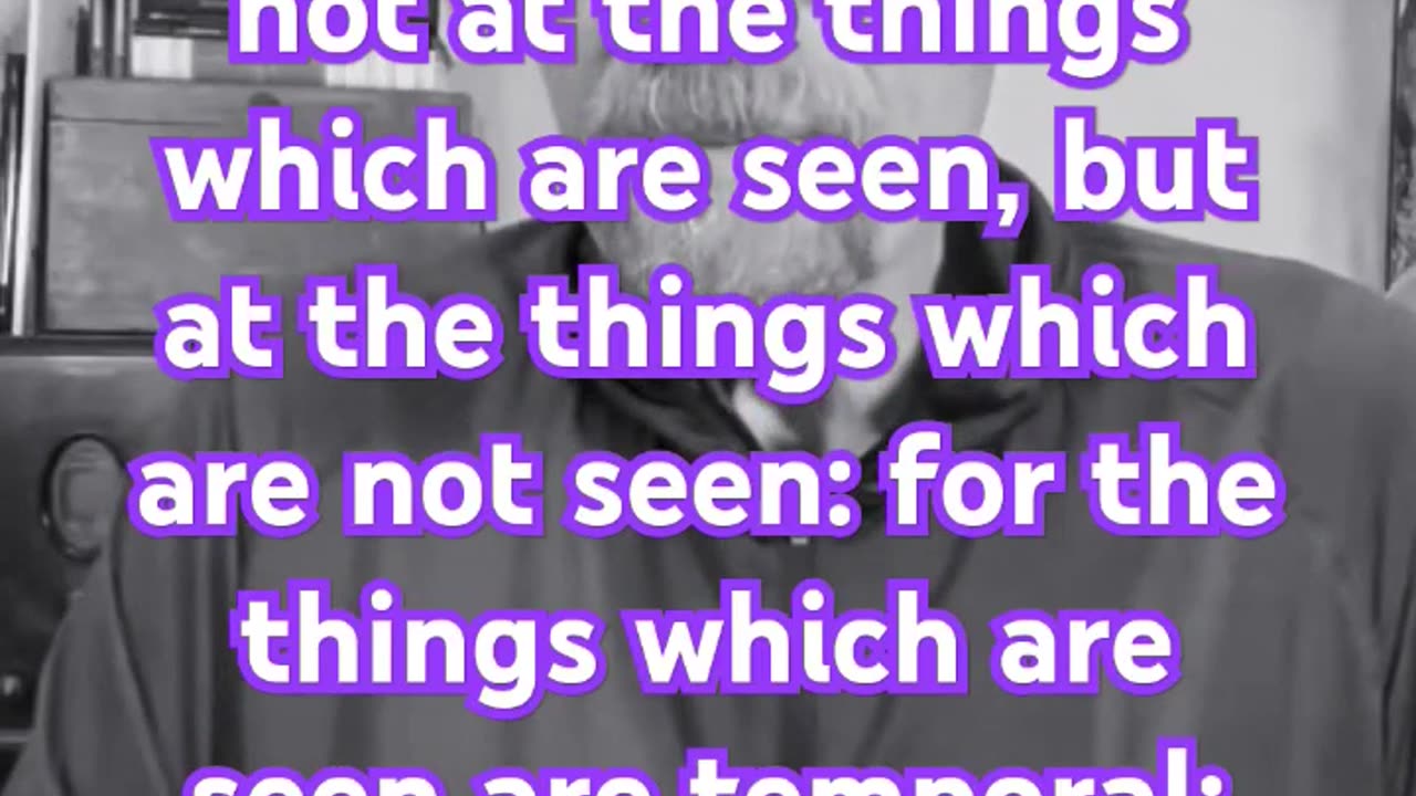 The Unseen Realm is more real than the physical.