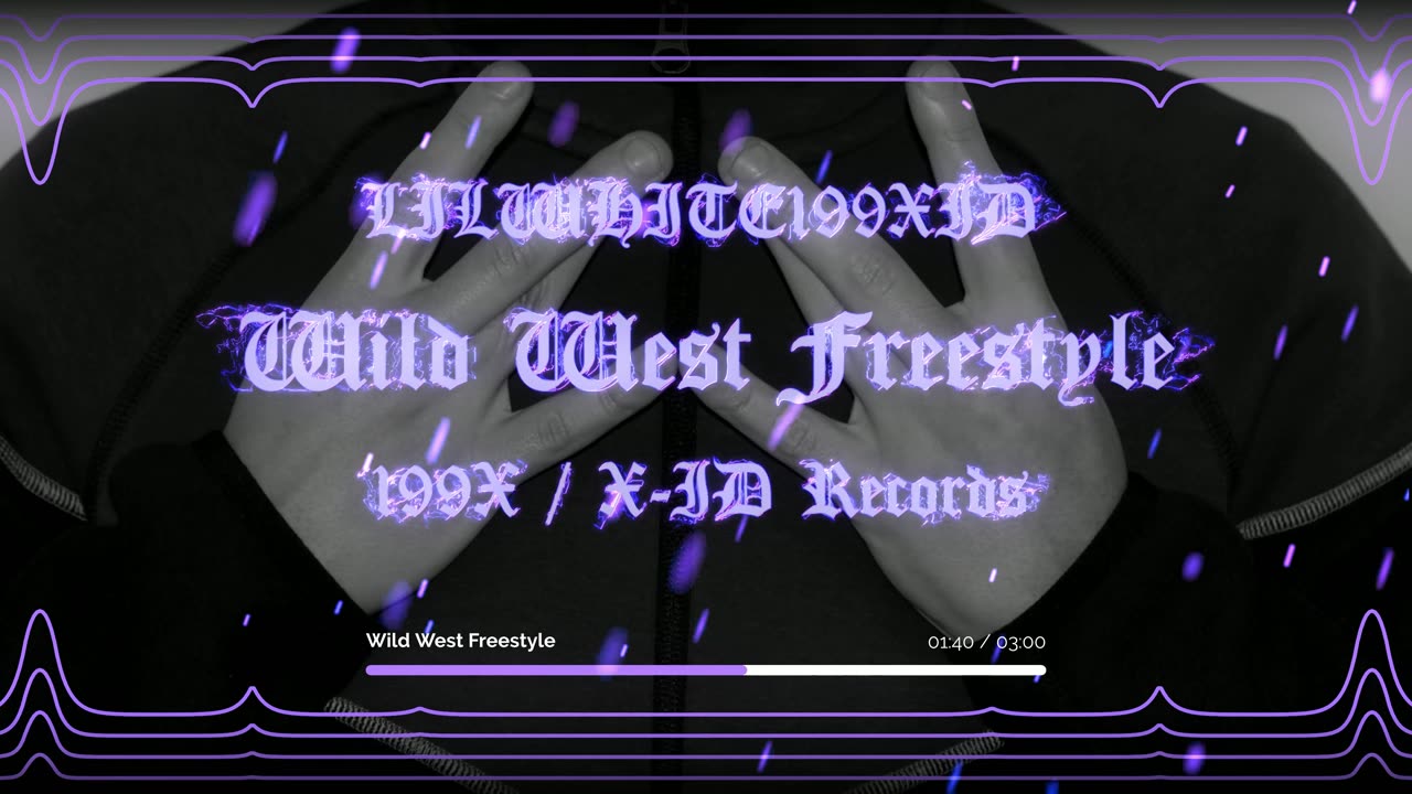 LILWHITE199XID X Wild West Freestyle (Visualizer)
