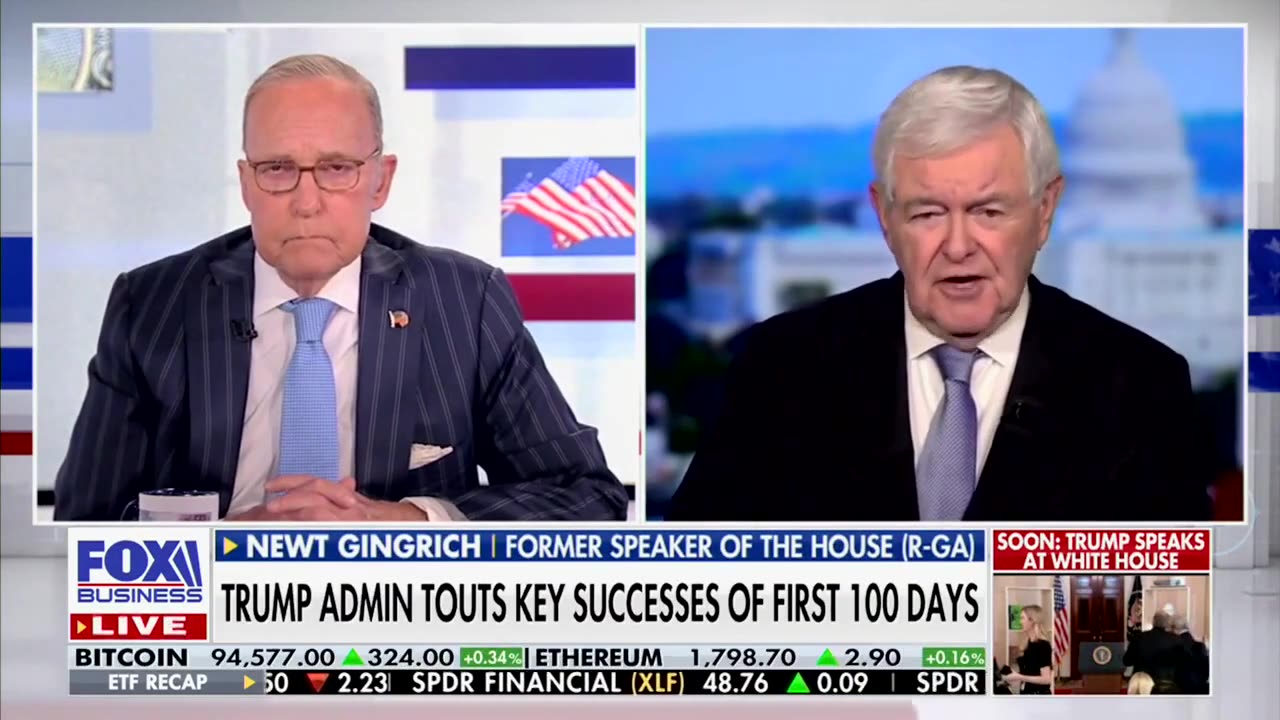 Newt Gingrich Says Trump Now 'More Religious'