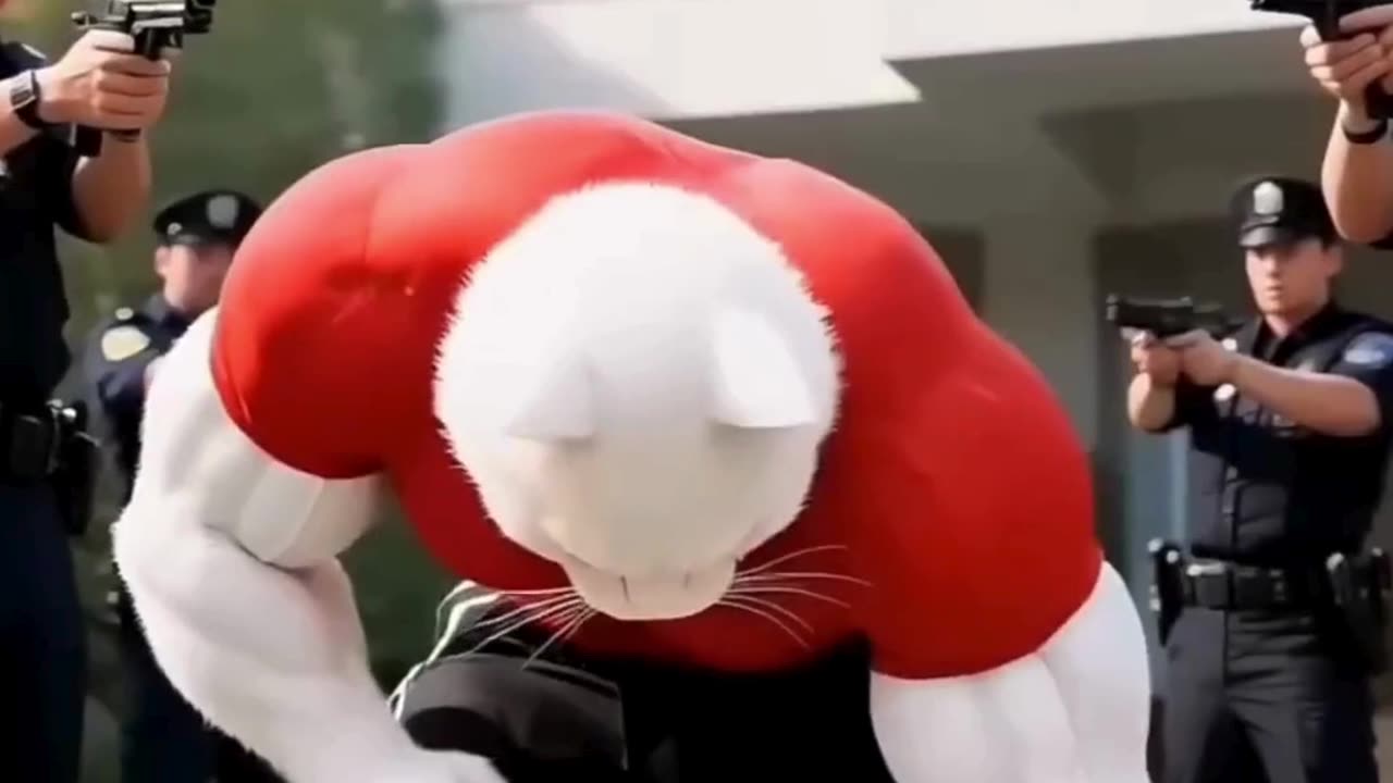 बिल्लू की हुई हालत खराब 🙀 #cat #shorts #shortsfeed #intellitoon #ai #aivideo #animation