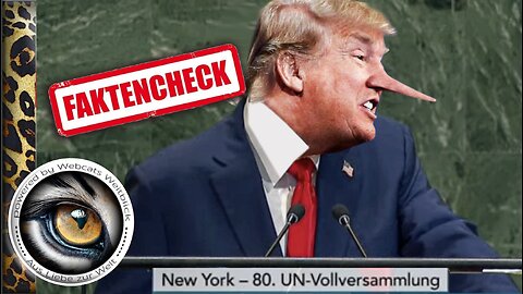 FAKTENCHECK Rede von Donald Trump 80. UN-Vollversammlung 23.09.2025