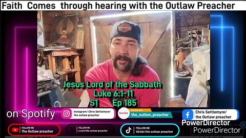 Jesus Lord of the Sabbath Luke 6:1-11 S1 Ep 185