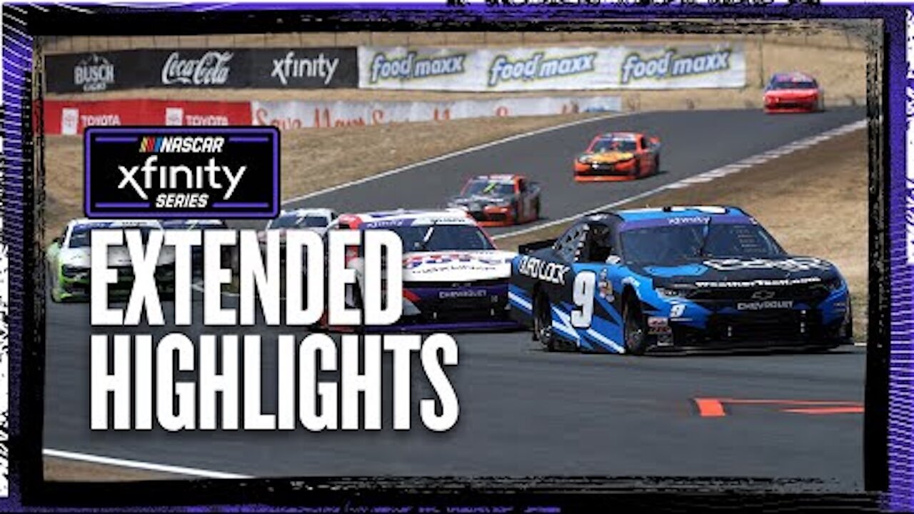 2025 NASCAR Xfinity Series at Sonoma Road Course EXTENDED HIGHLIGHTS (4K)