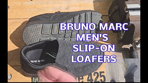 Bruno Marc Men's Slip on Loafers, Casual Lightweight Stretch Shoes