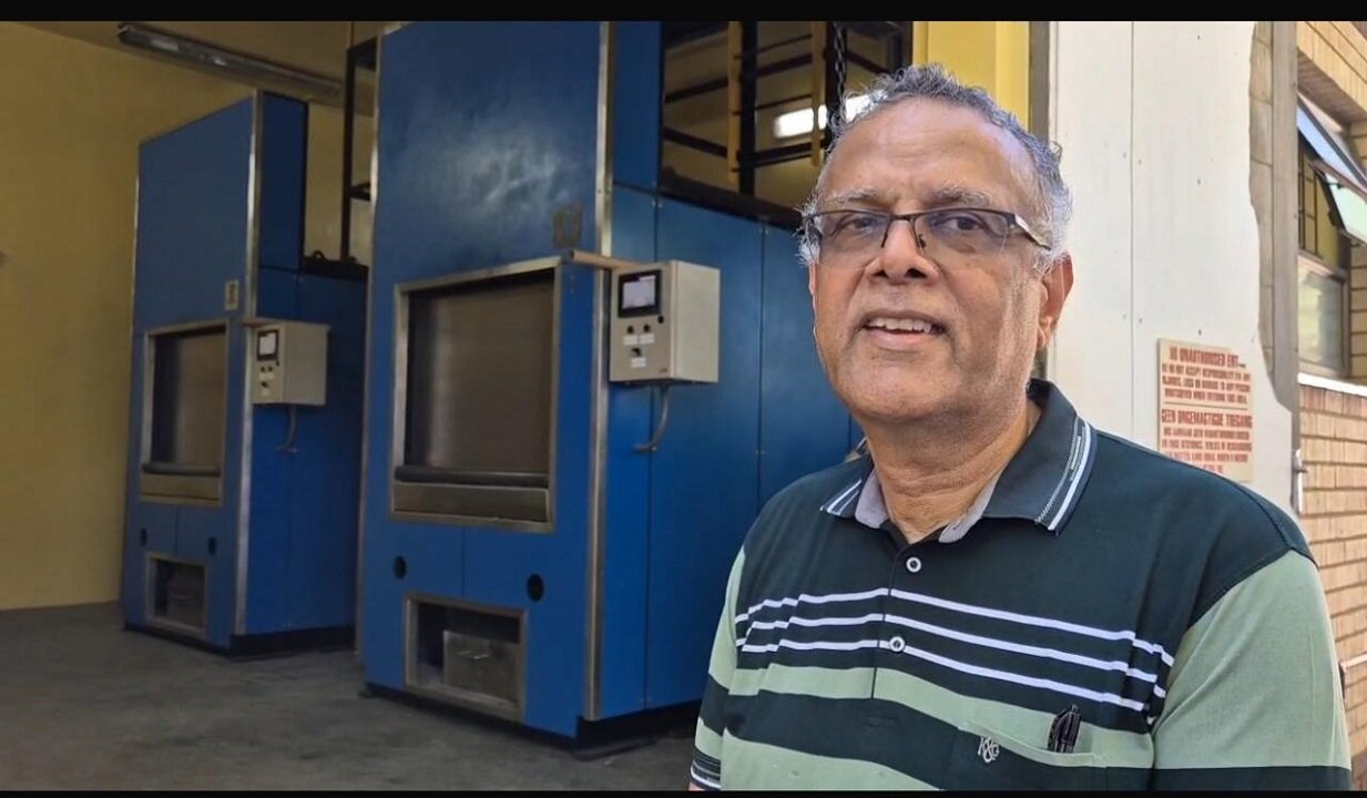 Pradeep Ramlall discusses operations at Clare Estate Umgeni Hindu Crematorium Society