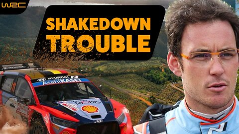 WRC Chile Trouble at the SHAKEDOWN
