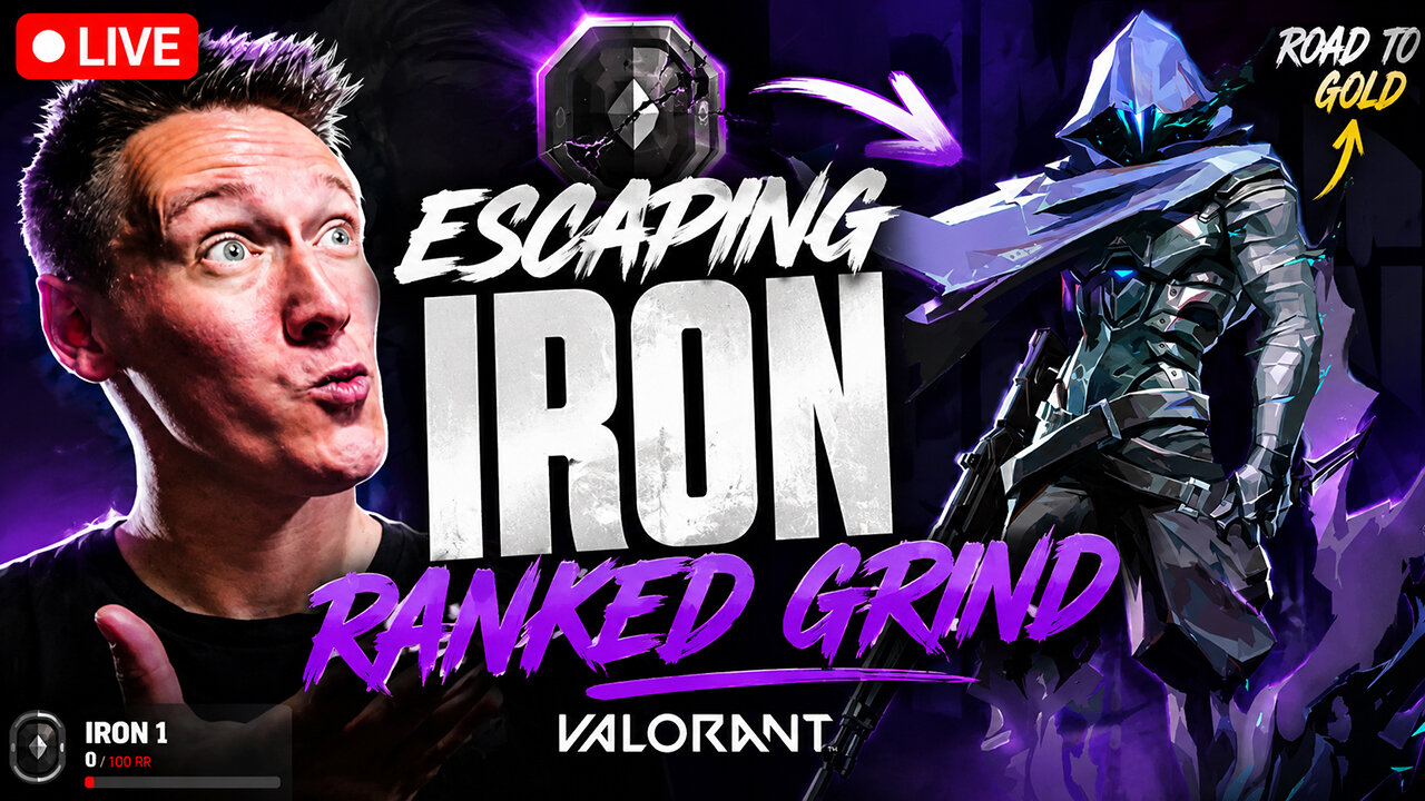 🔥Escaping Iron in Valorant Ranked… This Might Get Ugly