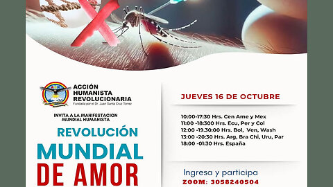16-10-2025 REVOLUCIÓN MUNDIAL DE AMOR #LibertadSinVakunas